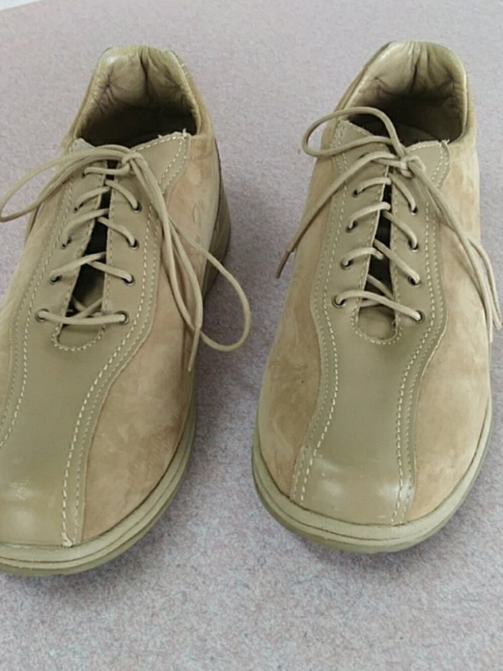 P.W. Minor Suede Leather Lace Up Shoes 6W